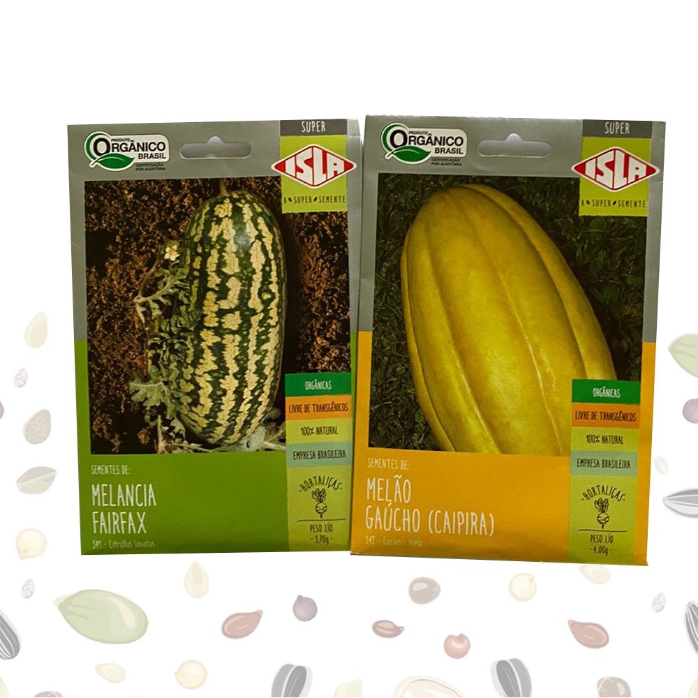 Kit Fruta - Sementes Orgânicas