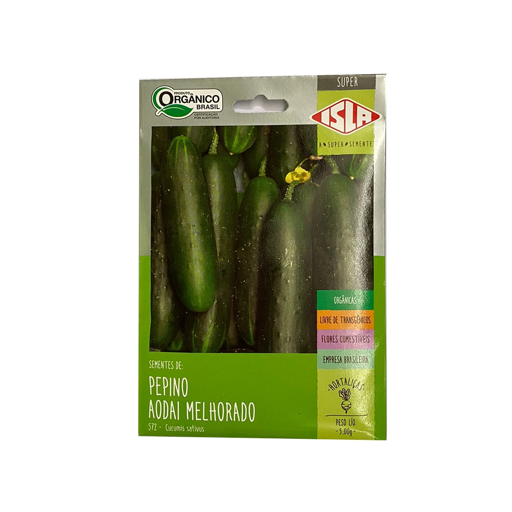 Envelope Pepino Aodai Orgânico