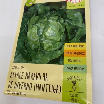 Envelope Alface Maravilha de Inverno Manteiga