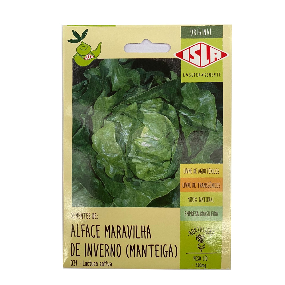 Envelope Alface Maravilha de Inverno Manteiga