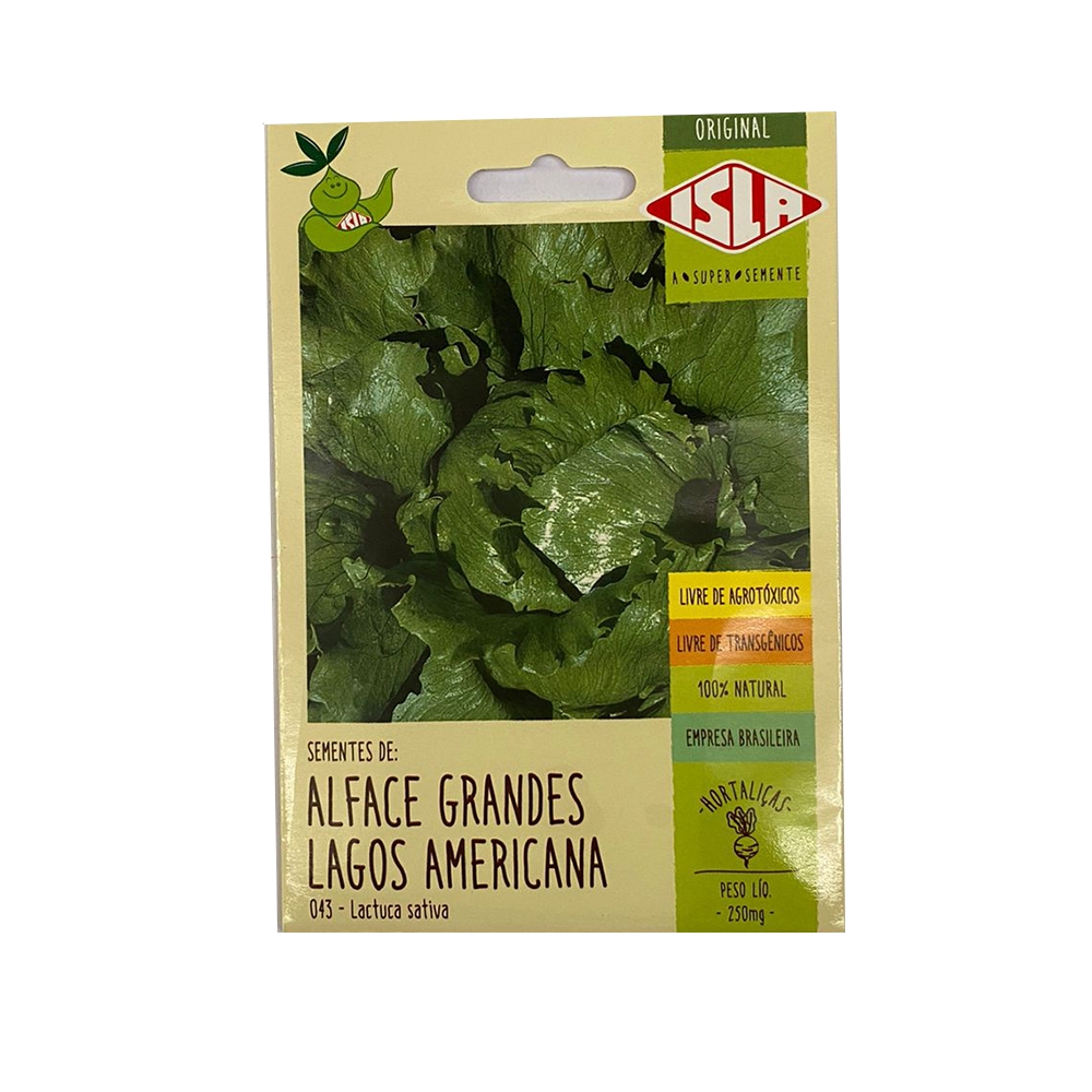 Envelope Alface Grandes Lagos Americana