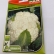 Envelope Couve-Flor Piracicaba Precoce ( Verão)